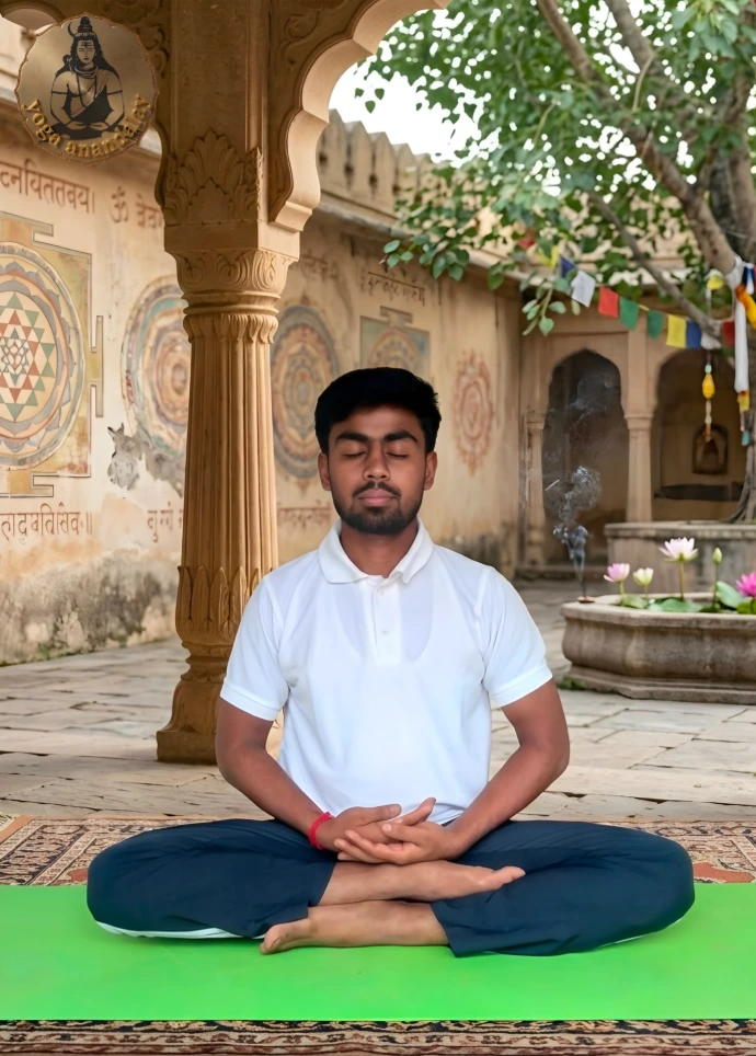 Chandan sir yoga instructor at yogaanandalay 